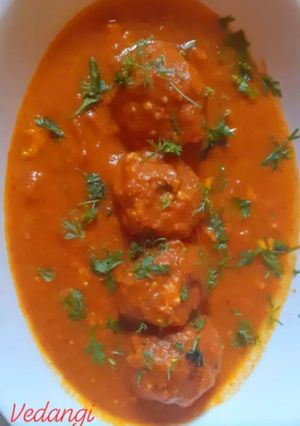 A picture of Malai Kofta.