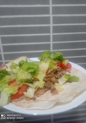 Una foto de Kebab casero