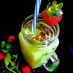 A picture of French Beans Smoothie.