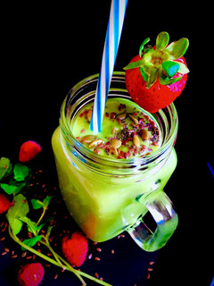 A picture of French Beans Smoothie.