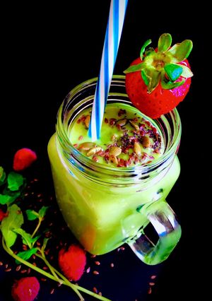A picture of French Beans Smoothie.