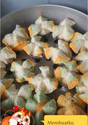 Foto resep Bolu kukus mekar