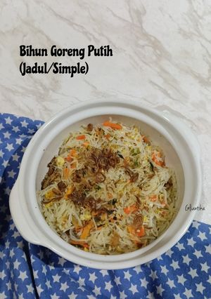 Foto resep Bihun Goreng Putih (Jadul/Simple)