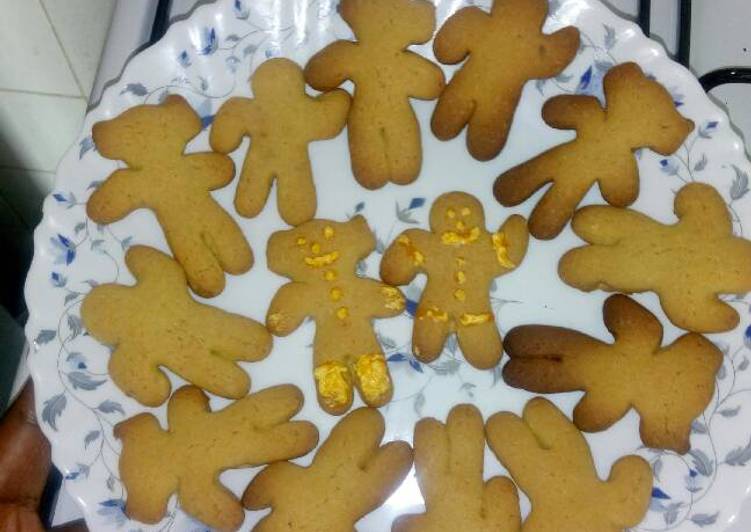 Simple Way to Make Boy/Girl ginger cookies#cookiescontest