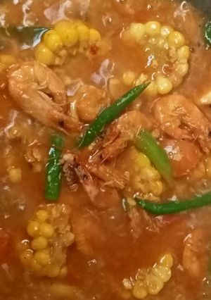 Foto resep Udang Cumi Saos Padang