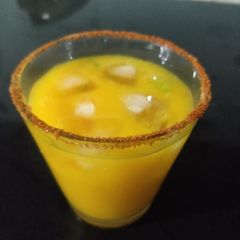 A picture of Mango chilli lemon drink.