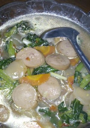 Foto resep Seblak sayur dan ceker, sosis