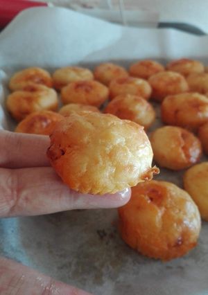 Une photo de Mini muffin Chorizo Emmental