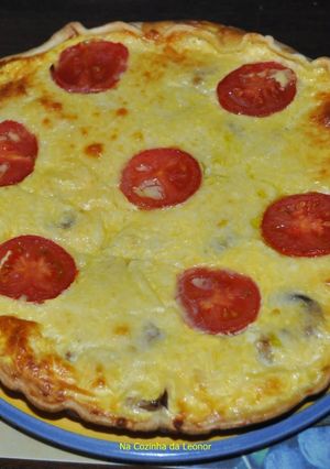 Foto de Tarte de Cogumelos e Milho