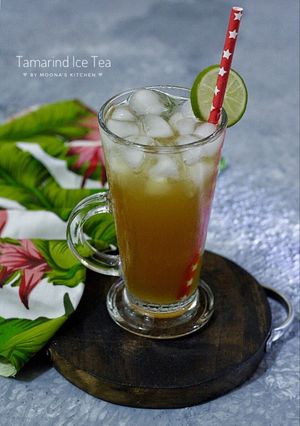 Foto resep Es Gula Asam aka Tamarind Ice Tea (#pr_recookmintradisional)