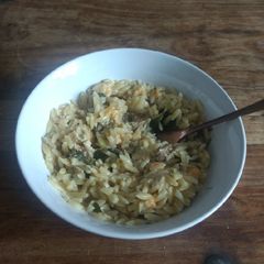 A picture of Seaside orzo.