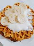 BÁNH WAFFLE YẾN MẠCH + CHUỐI GIẢM MỠ🥞
