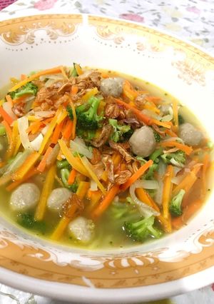 Foto resep Tumis sayur bakso