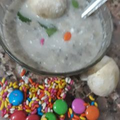 A picture of Milky Mushroom Soup.