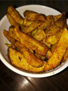 A picture of Potatoes Fingers Chips veggies.