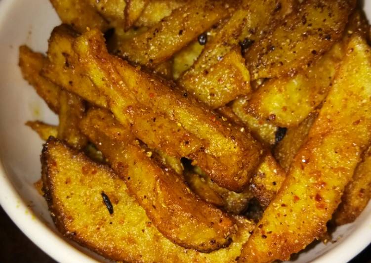 Easiest Way to Cook Appetizing Potatoes Fingers Chips veggies