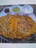 Thecha Thalipith - Mix Flour Flat Bread