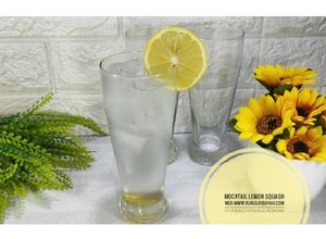 Foto resep Minuman Mocktail Lemon Squash