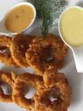 Calamares rebozados con panko