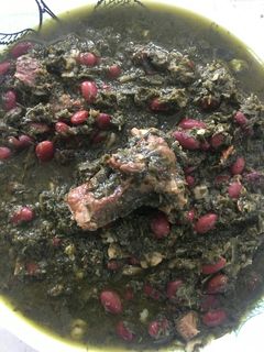 عکسی از دستور قرمه سبزی