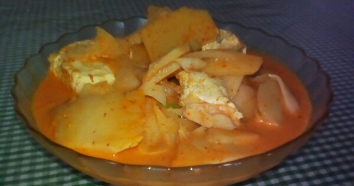 Gulai rebung tahu masakan minang yang menggugah selera