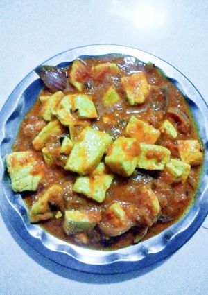 A picture of Kadai paneer.