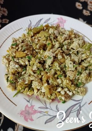 A picture of 5 minutes Avocado Scrambled Eggs.