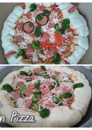 Foto resep Pizza Teflon *tanpa telur