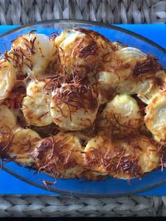 Una foto de Verduras gratinadas al horno