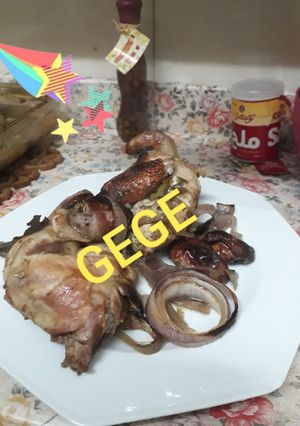 صورة لوصفة فراخ بدبس الرمان👌😉😉