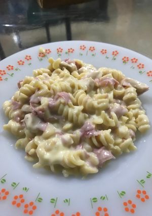 Una foto de Fideos con pollo ❤️