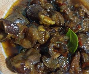 Resep mudah Sambal Goreng Hati ampela ayam dan kentang Yummy Mantul