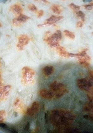 صورة لوصفة معكرونه بالبشاميل