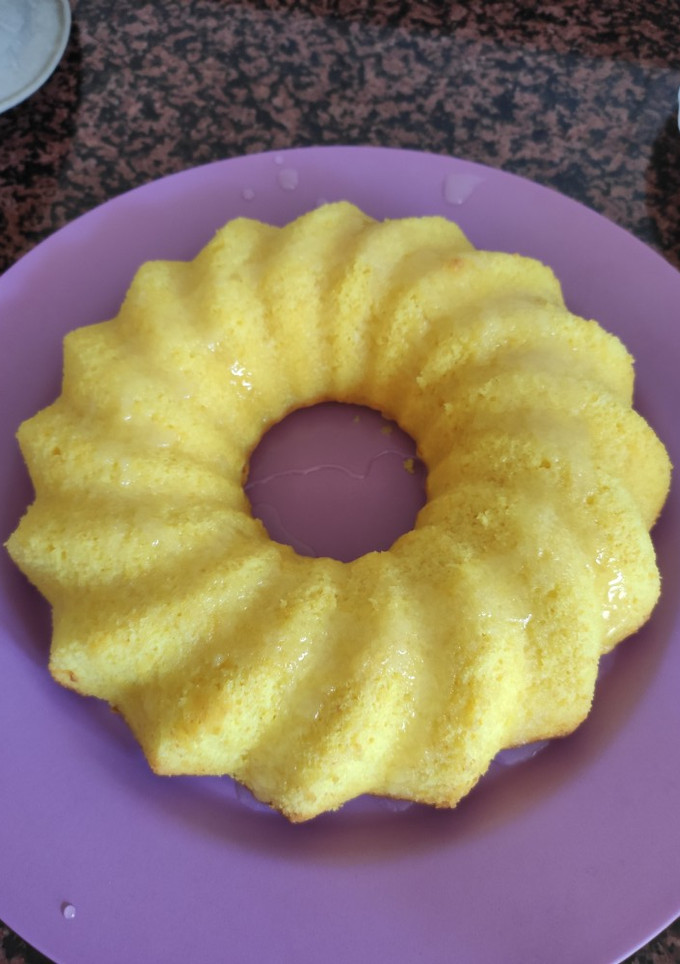 Una foto de Bizcocho de limón