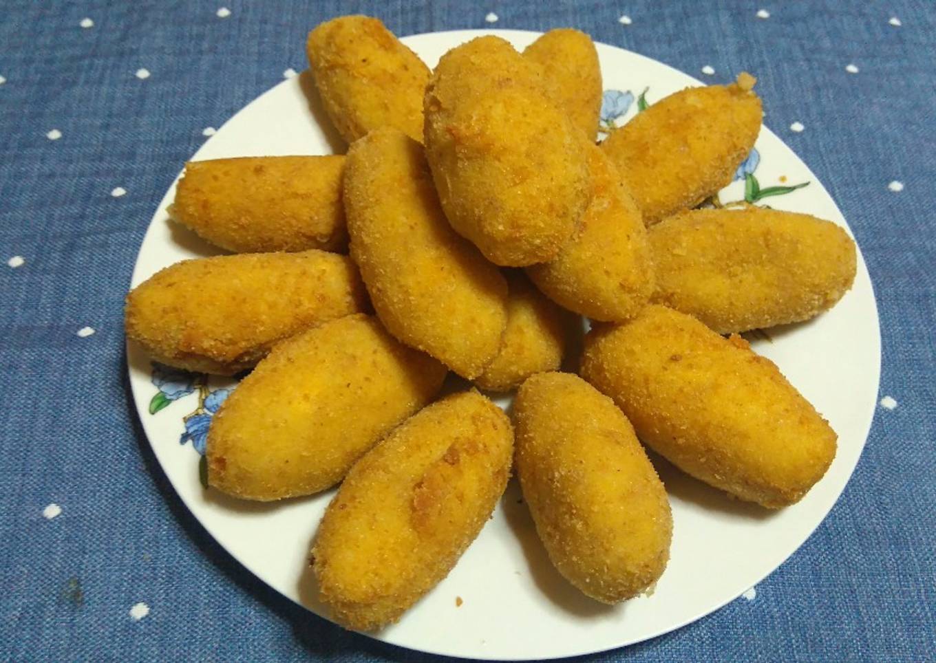Croquetas de pollo y jamón serrano (con thermomix)