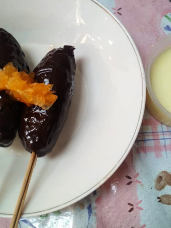 Anti Ribet, Membuat Pisang crispy coklat with my vla Gampang