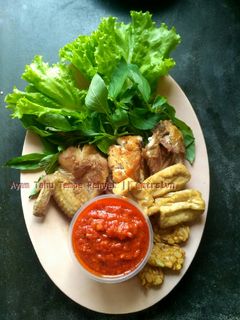 Foto resep Ayam Tahu Tempe Penyet