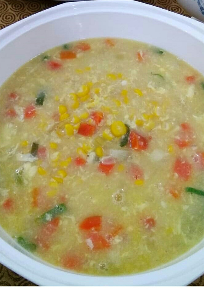 Foto resep Sup jagung kental