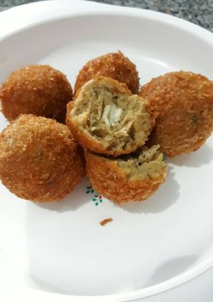 Foto resep Bola tempe isi keju (mpasi 12m+)