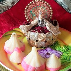 Double layer sooji modak A picture of Double layer sooji modak.