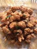 Oatmeal ayam salteg egg