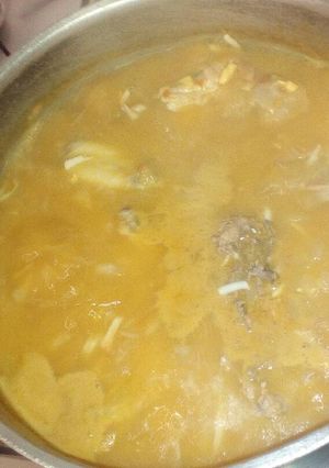 Una foto de Sopa de picadillo