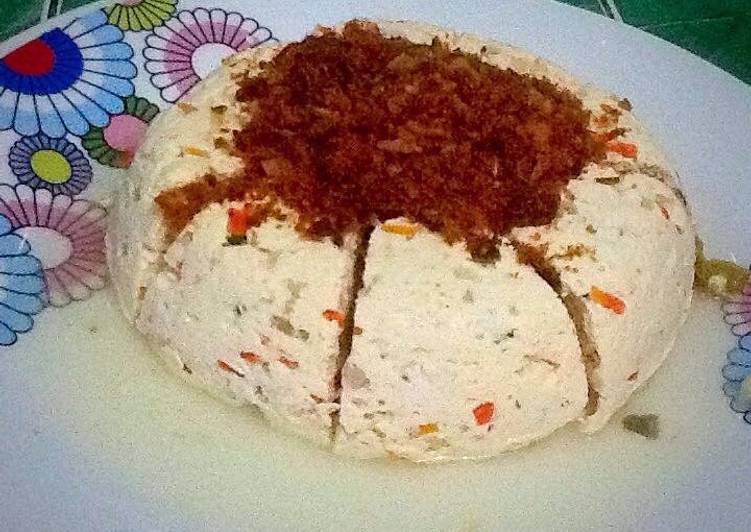 Resep Tahu +sayur kukus (ala diet / sarapan sehat si kecil) yang Bisa Manjain Lidah