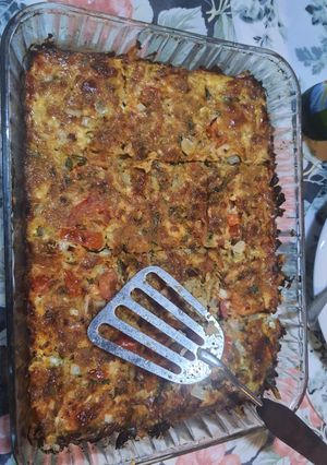 Tonhalas lepény recept fotója
