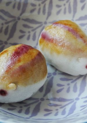 Une photo de L’hamster- Jouyo Manju (Wagashi)