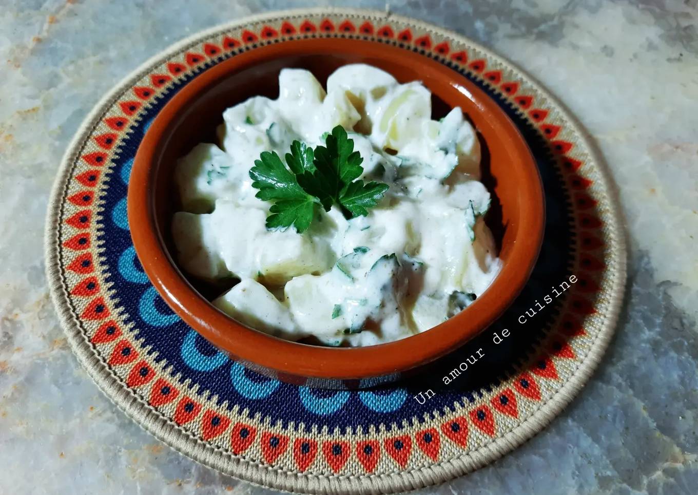 Salade de pommes de terre 🥔 🍴🌱