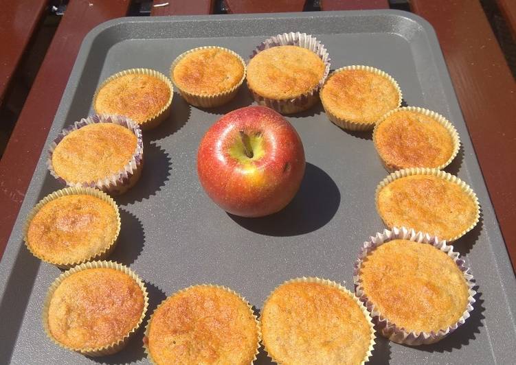 Mindenmentes almás-banános muffin