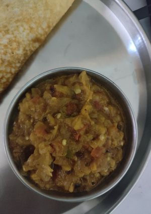 A picture of Eggplant Curry.