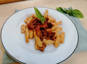 Foto di Cavatelli con galletti al sugo