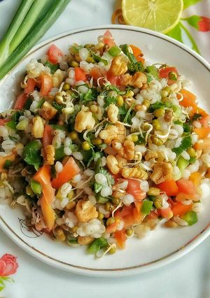 A picture of Sprouts and Barley Salad.